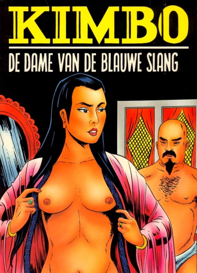 Cover of Dame van de blauwe slang