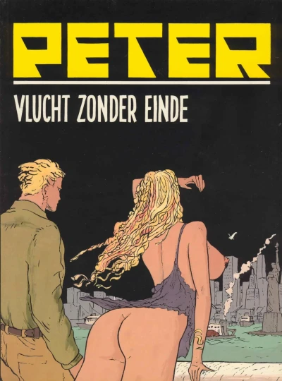 Cover of Vlucht zonder einde