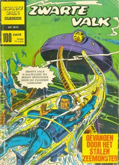 Cover of Gevangen door het stalen zeemonster