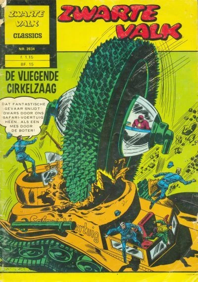 Cover of De Vliegende Cirkelzaag