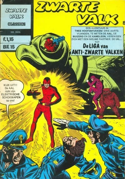 Cover of De Liga van Anti-Zwarte Valken