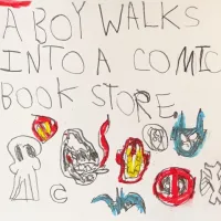A Boy Walks into a Comic Book Store