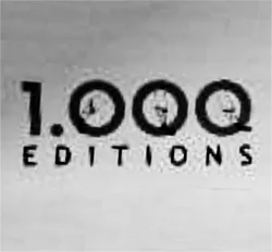 Logo of 1000 Editions