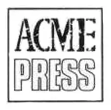 Logo of Acme Press