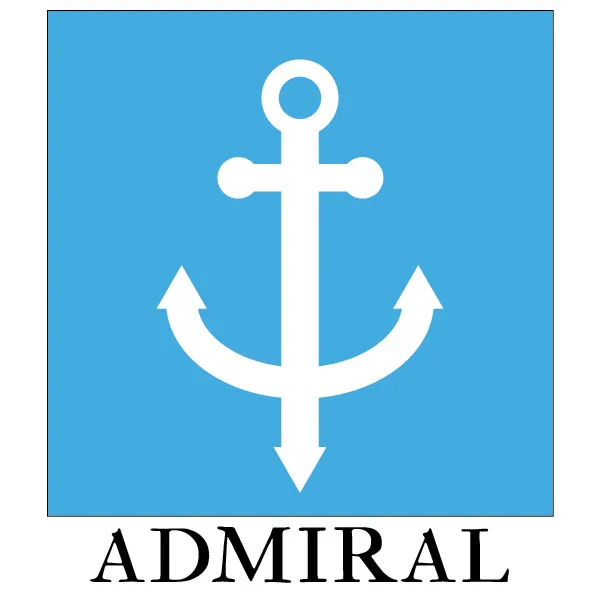Logo of Admiral Comics
