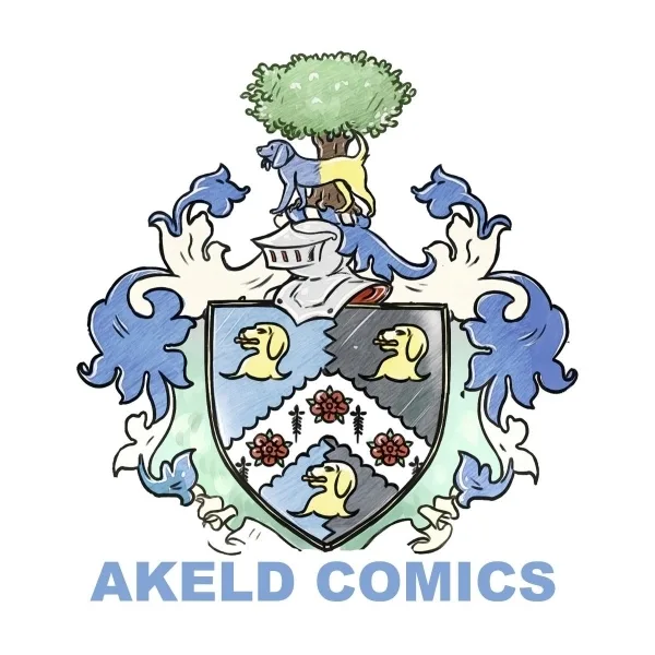 Logo of Akeld Comics