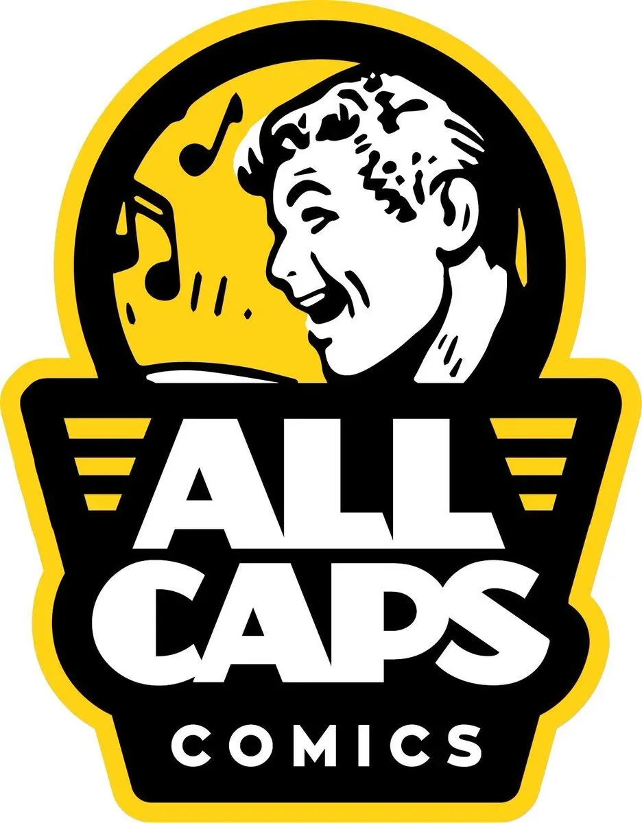 Logo of ALL CAPS COMICS