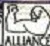Logo of Alliance Comics
