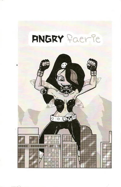 Logo of Angry Faerie