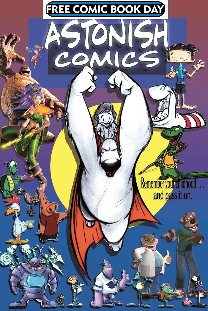 Logo of Astonish Comics