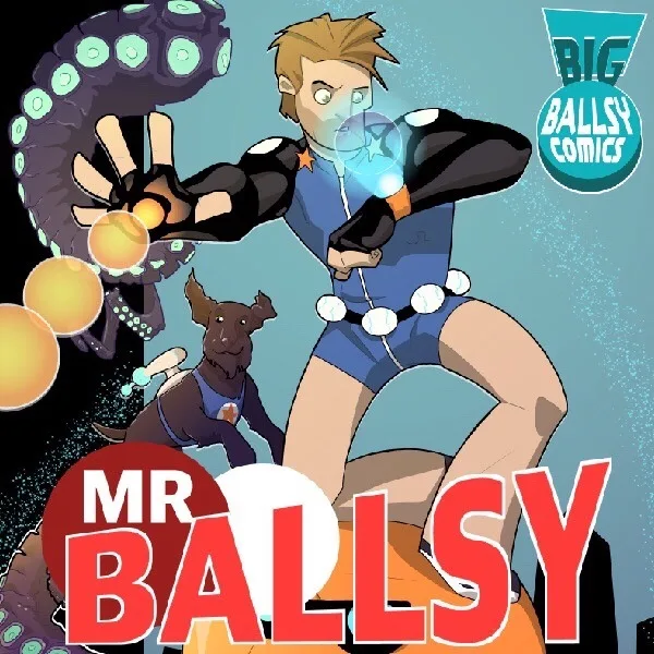 Logo of Big Ballsy Comics