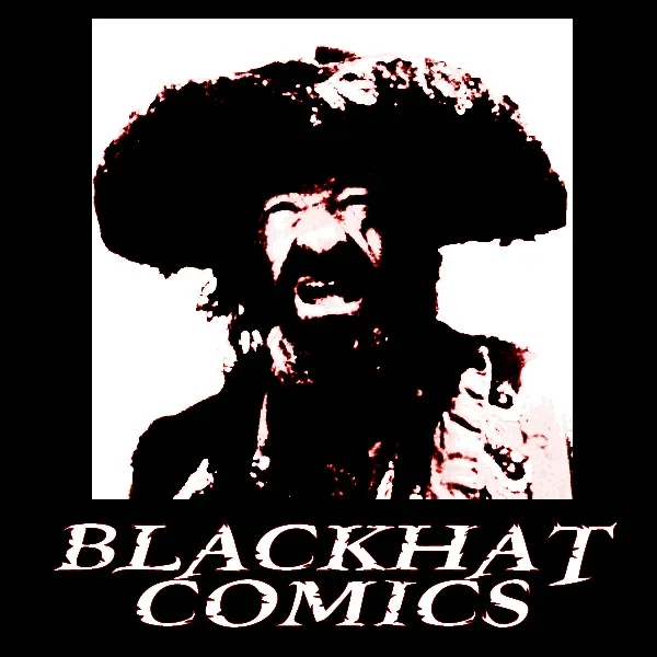 Logo of Blackhat Comics