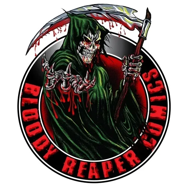 Logo of Bloody Reaper Comics