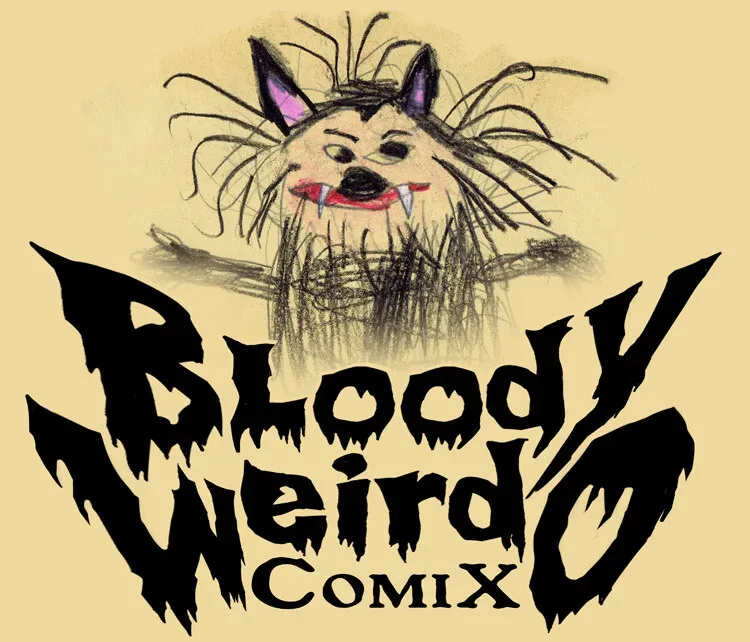Logo of Bloody Weirdo Comix