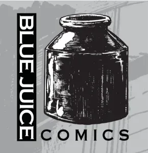 Logo of Blue Juice Comics
