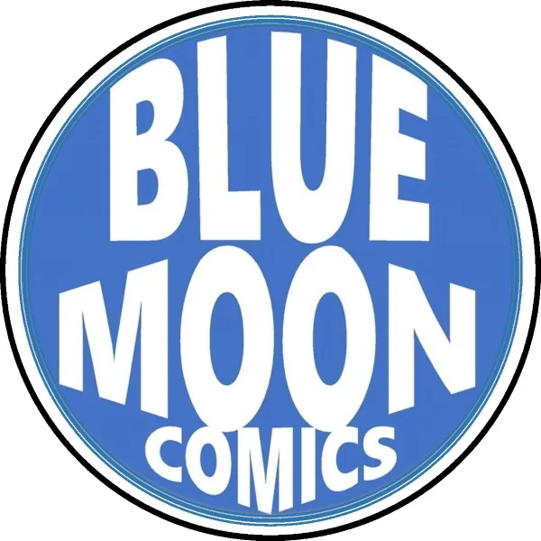 Logo of Blue Moon Comics