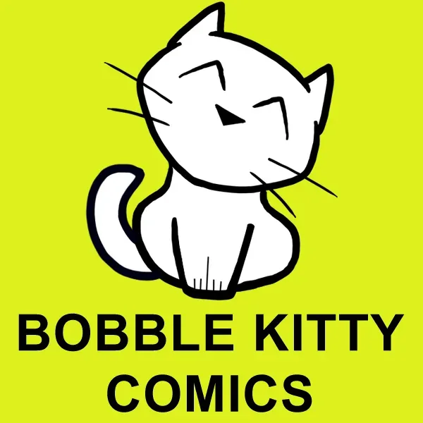 Logo of Bobble Kitty Comics