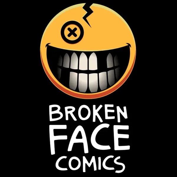Logo of Broken Face Comics