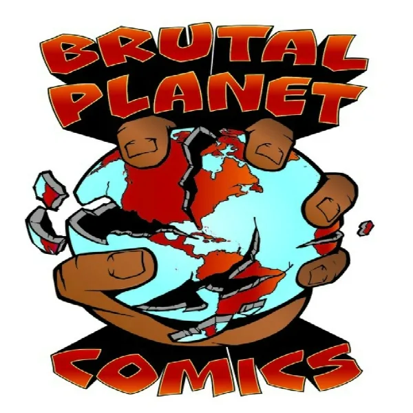 Logo of Brutal Planet Comics