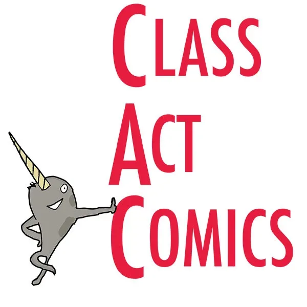 Logo of Class Act Comics