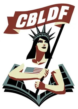 Logo of Comic Book Legal Defense Fund
