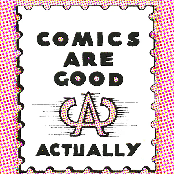 Logo of Comics Are Good Actually