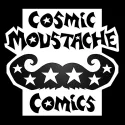 Logo of Cosmic Moustache Comics