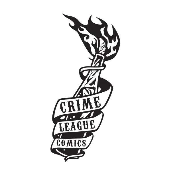 Logo of Crime League Comics