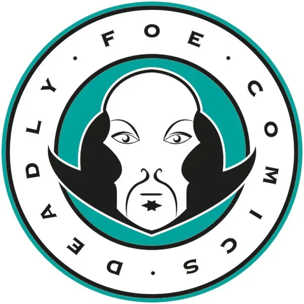 Logo of Deadly Foe Comics