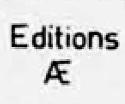 Logo of Editions AE