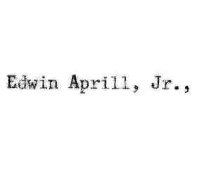 Logo of Edwin Aprill