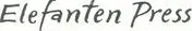 Logo of Elefanten Press
