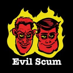 Logo of Evil Scum Comics