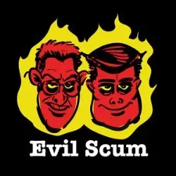Logo of Evil Scum Comics