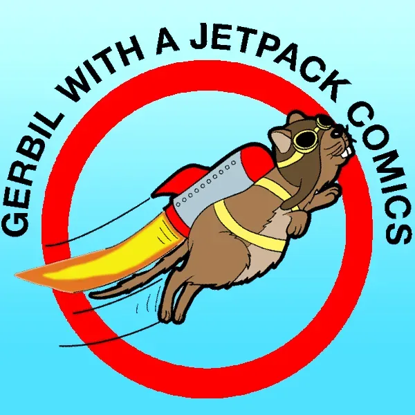 Logo of Gerbil With A Jetpack Comics