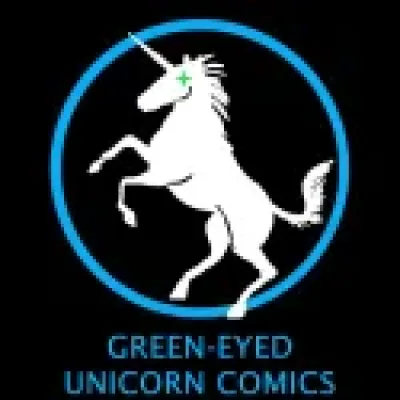 Green-Eyed Unicorn Comics