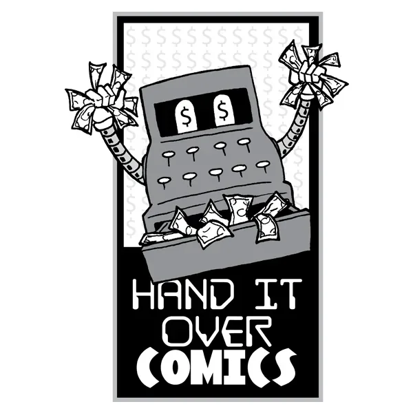 Logo of Hand It Over Comics