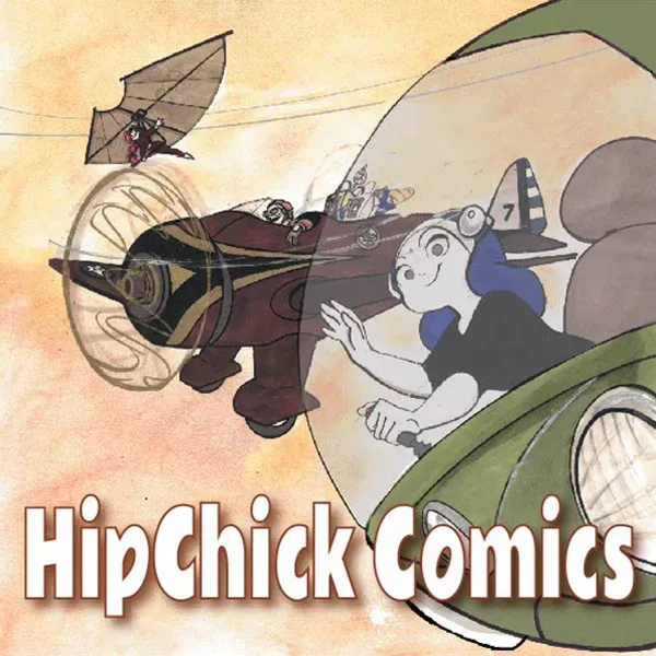 Logo of HipChick Comics