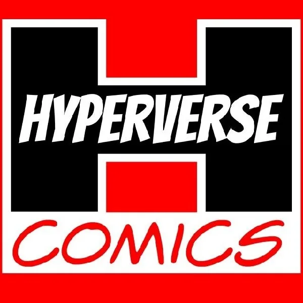 Logo of Hyperverse Comics