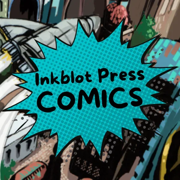 Logo of Inkblot Press Comics