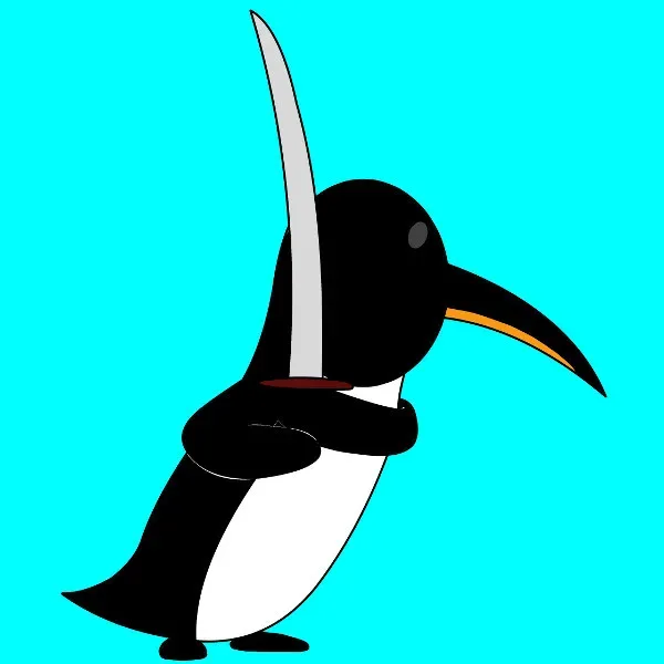 Logo of Katana Penguin Comics