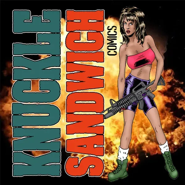 Logo of Knuckle Sandwich Comics