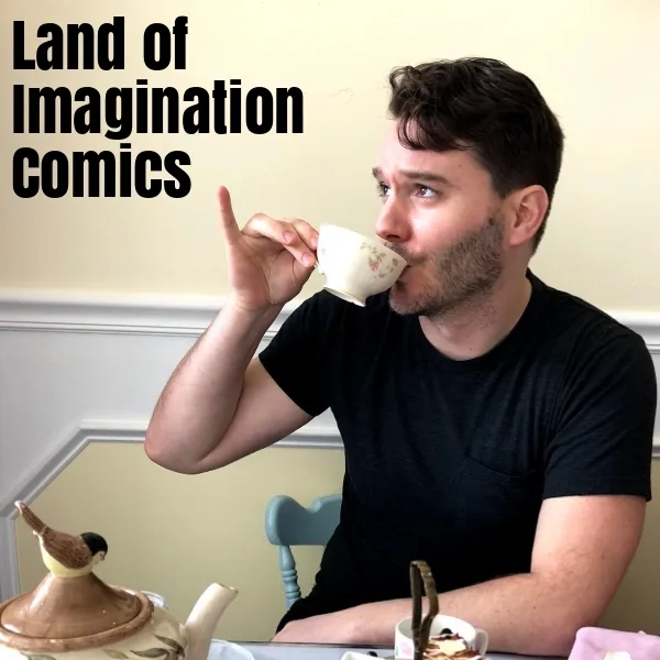 Logo of Land of Imagination Comics