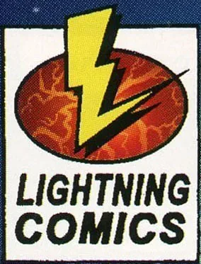 Logo of Lightning Comics