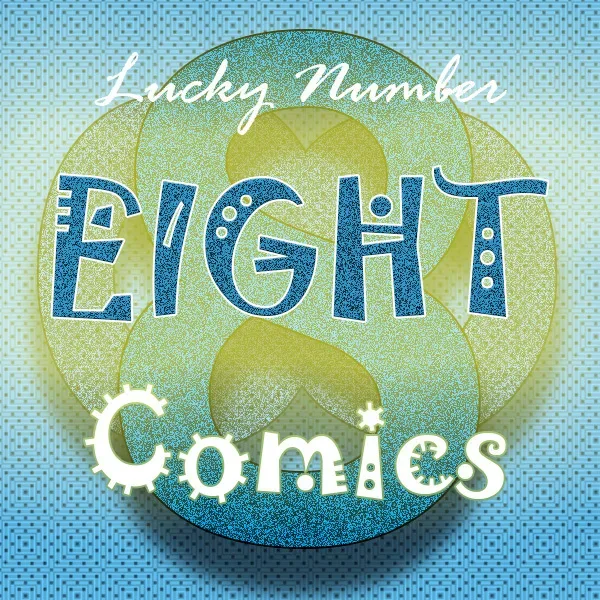 Logo of Lucky Number Eight Comics