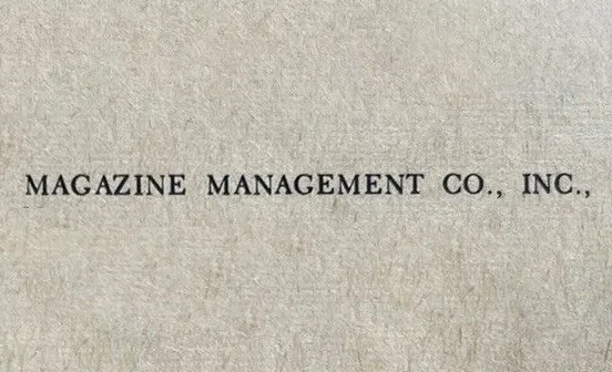 Logo of Magazine Management
