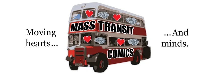 Logo of Mass Transit Comics