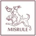 Logo of Misrule Comics