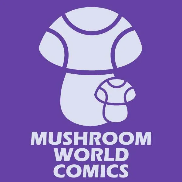 Logo of Mushroom World Comics