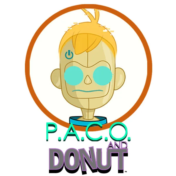 Logo of P.A.C.O. and Donut